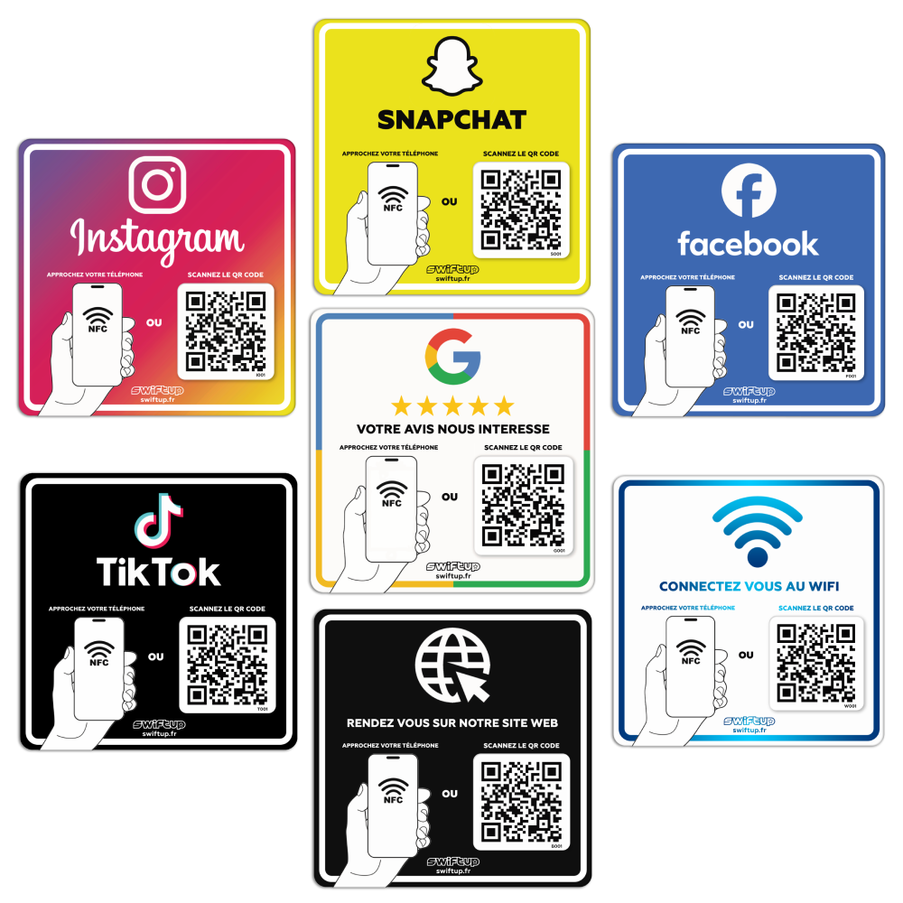 Plaque Connectée NFC