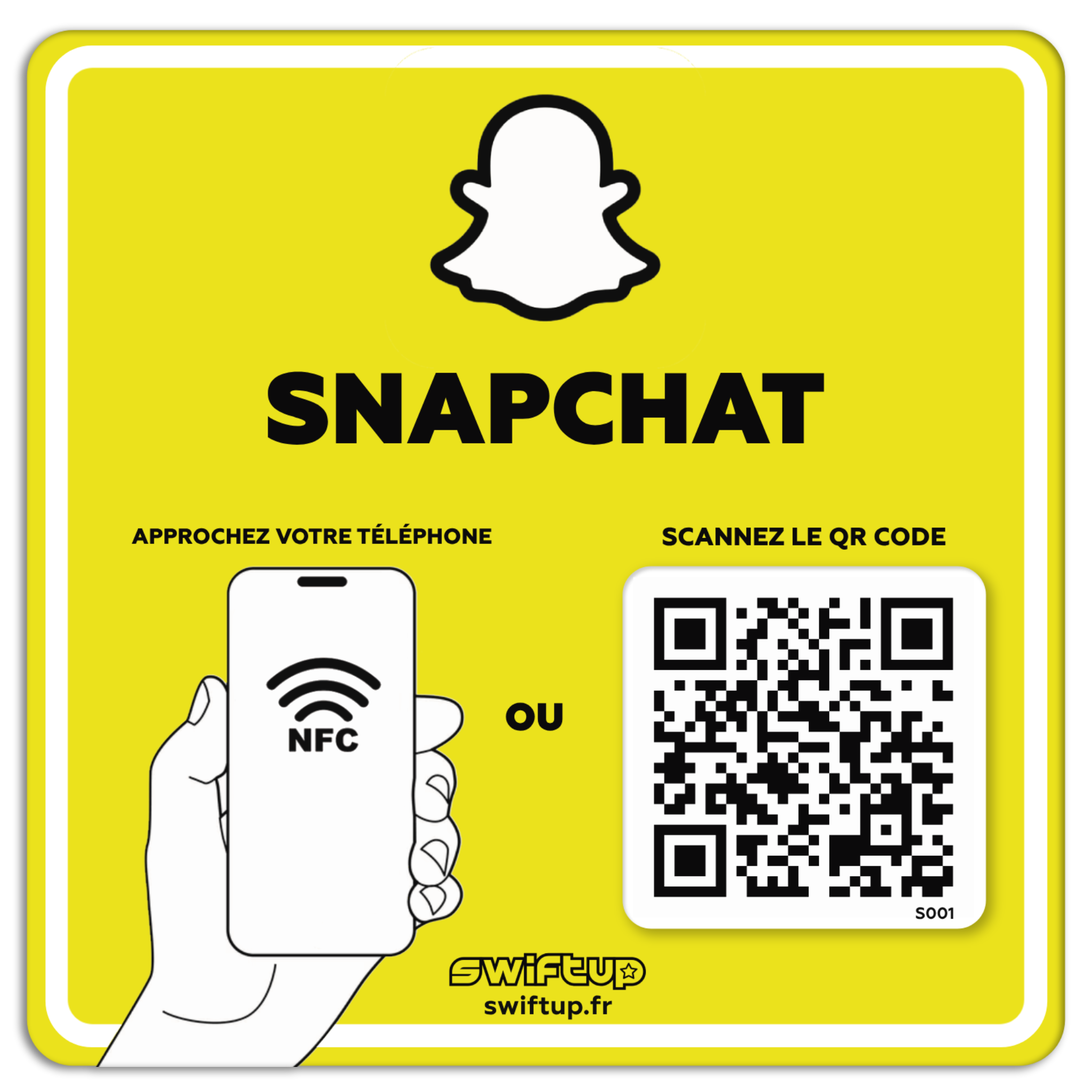 Plaque Connectée NFC