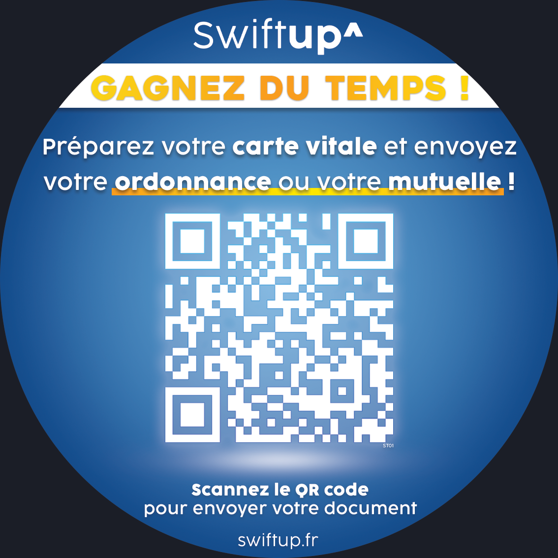 Sticker Pour Pharmacie - Ordonnance et Mutuelle en 5 Secondes